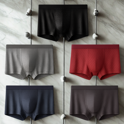 Bamboo Fiber Boxer Shorts (5 Pack)
